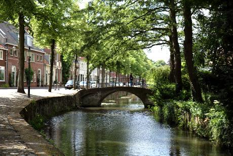 Photo Zuidsingel en Amersfoort, Voir, Quartier, place, parc